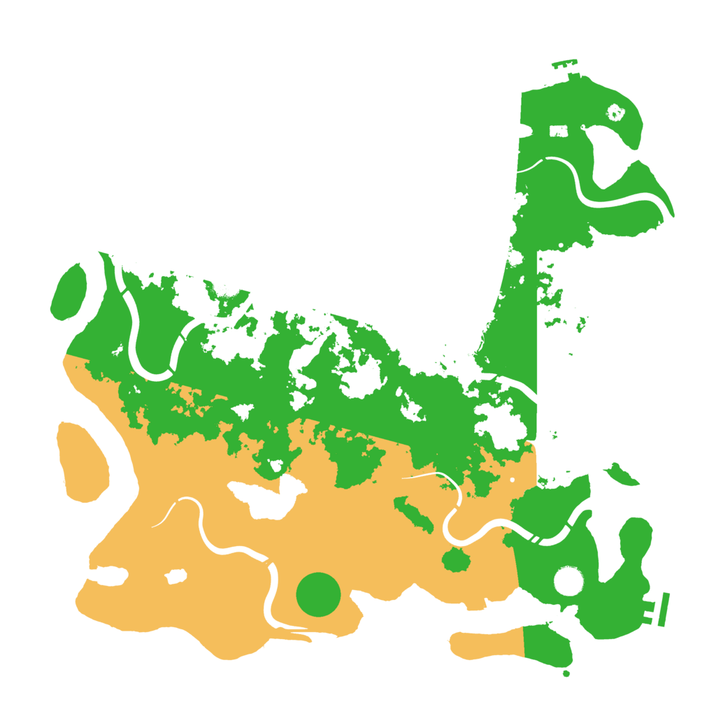 Biome Rust Map: Procedural Map, Size: 4250, Seed: 567311