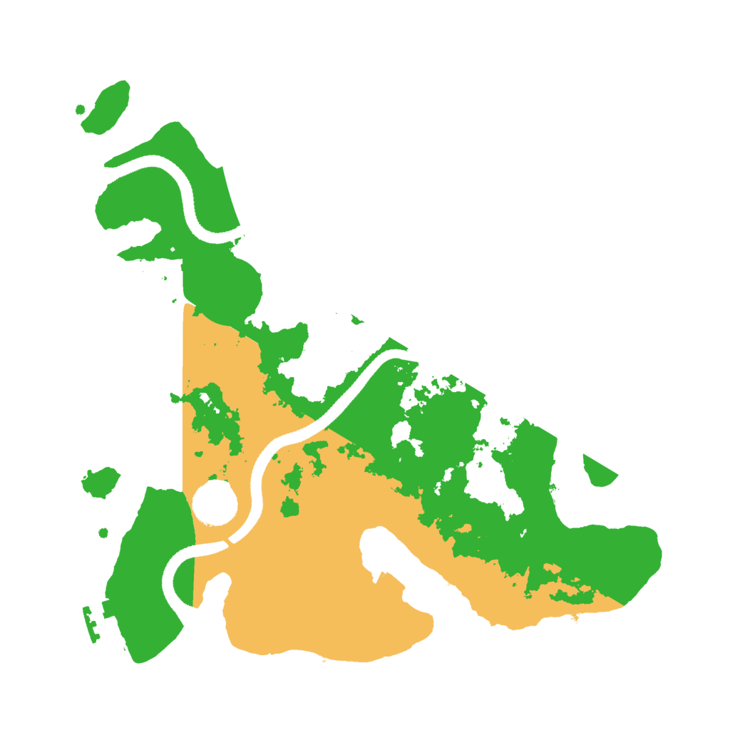 Biome Rust Map: Procedural Map, Size: 3000, Seed: 31275
