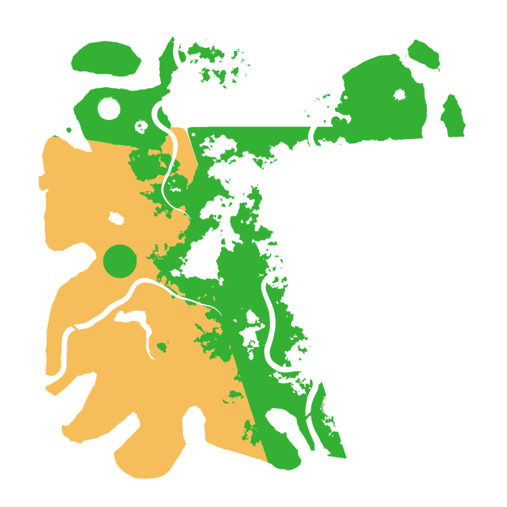 Biome Rust Map: Procedural Map, Size: 4000, Seed: 2072816955