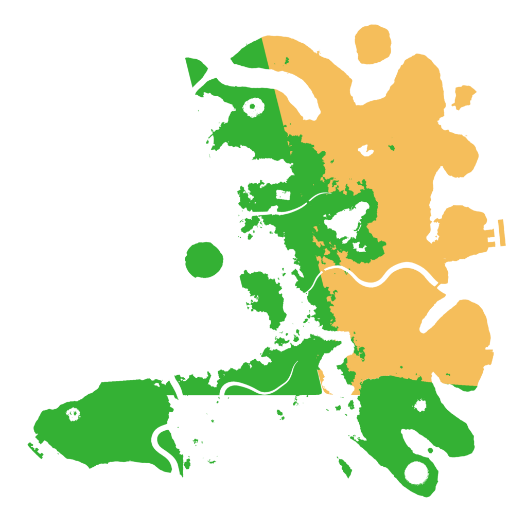 Biome Rust Map: Procedural Map, Size: 4000, Seed: 40410235