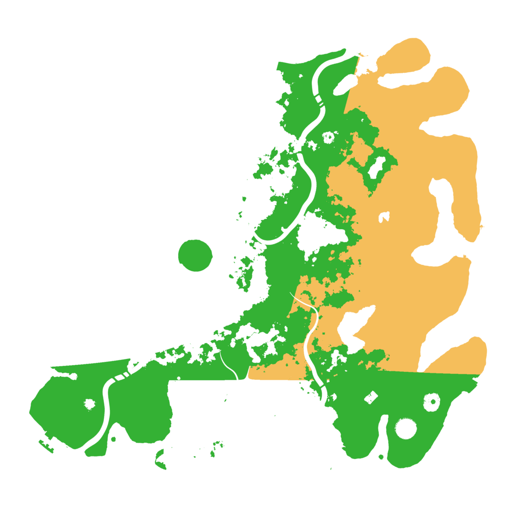 Biome Rust Map: Procedural Map, Size: 4250, Seed: 305774007