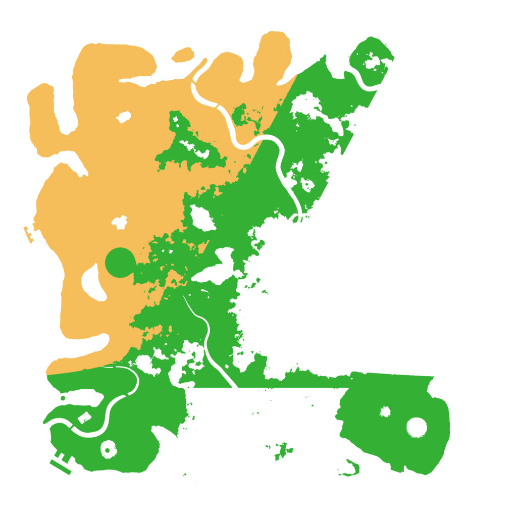 Biome Rust Map: Procedural Map, Size: 4500, Seed: 1729494175