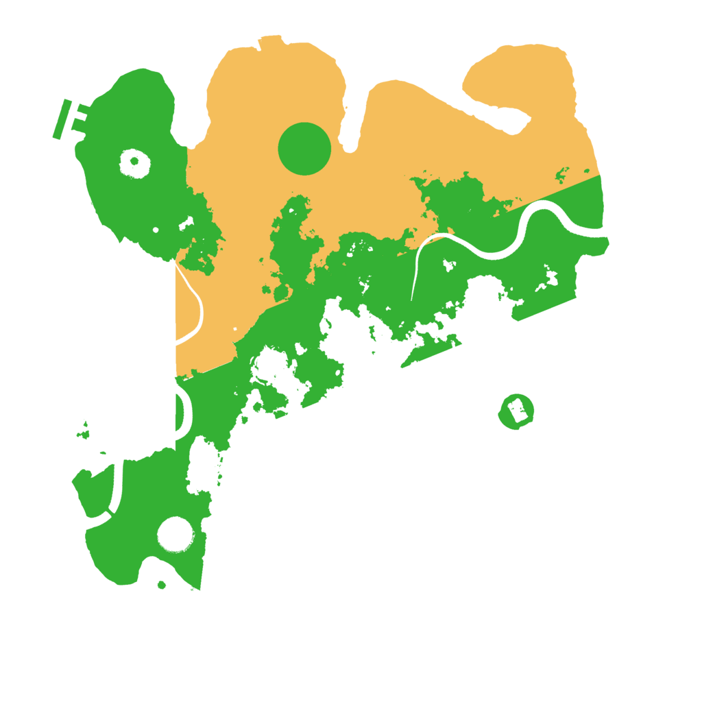 Biome Rust Map: Procedural Map, Size: 3500, Seed: 1682743356