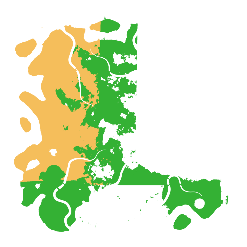 Biome Rust Map: Procedural Map, Size: 4250, Seed: 519591500