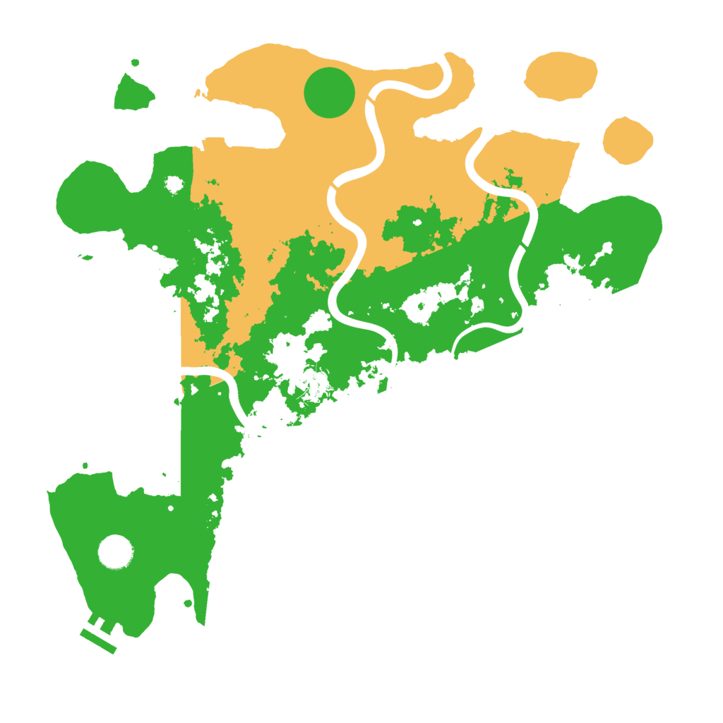 Biome Rust Map: Procedural Map, Size: 3750, Seed: 1185069525