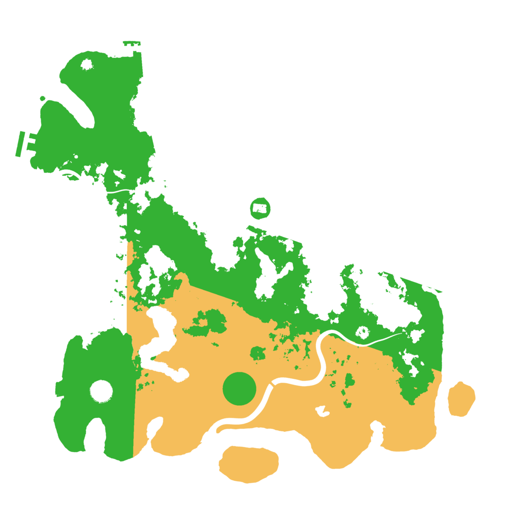 Biome Rust Map: Procedural Map, Size: 4000, Seed: 1243048223