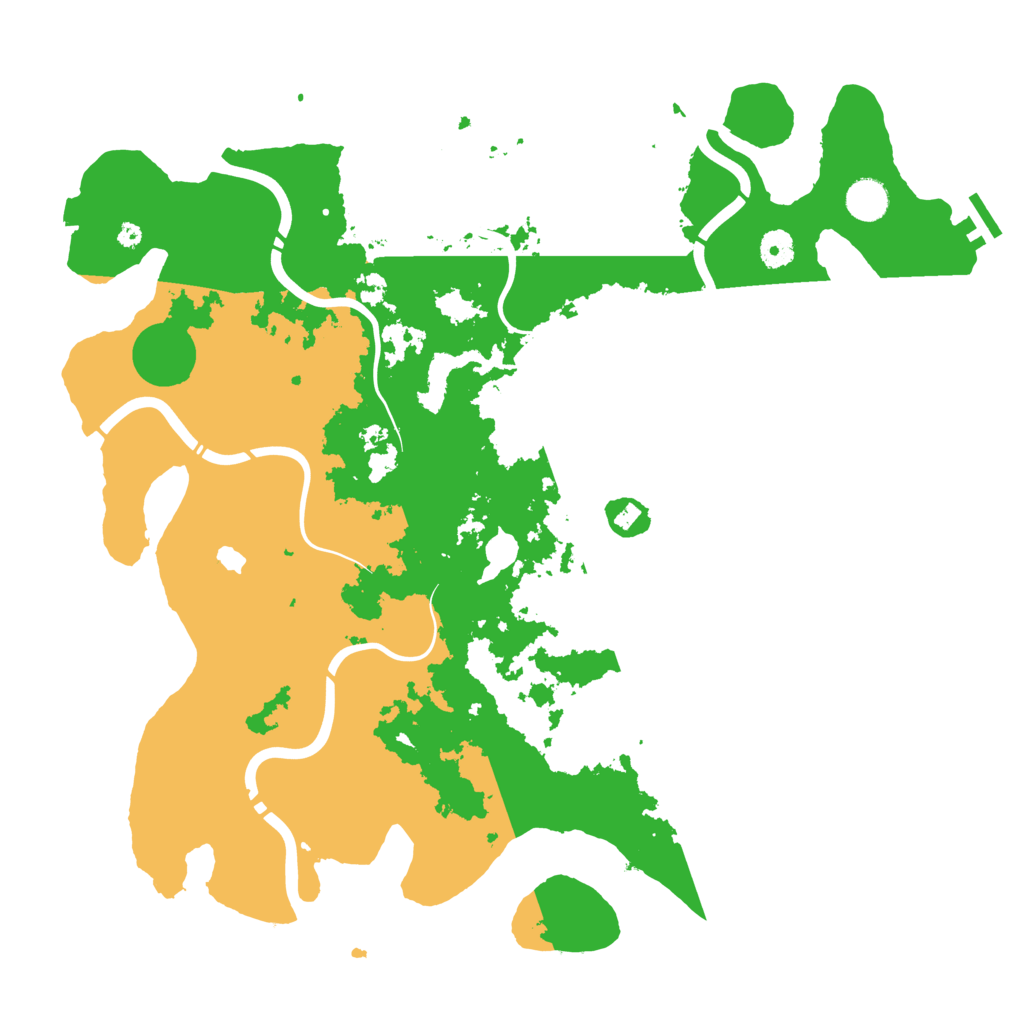 Biome Rust Map: Procedural Map, Size: 4250, Seed: 373506665