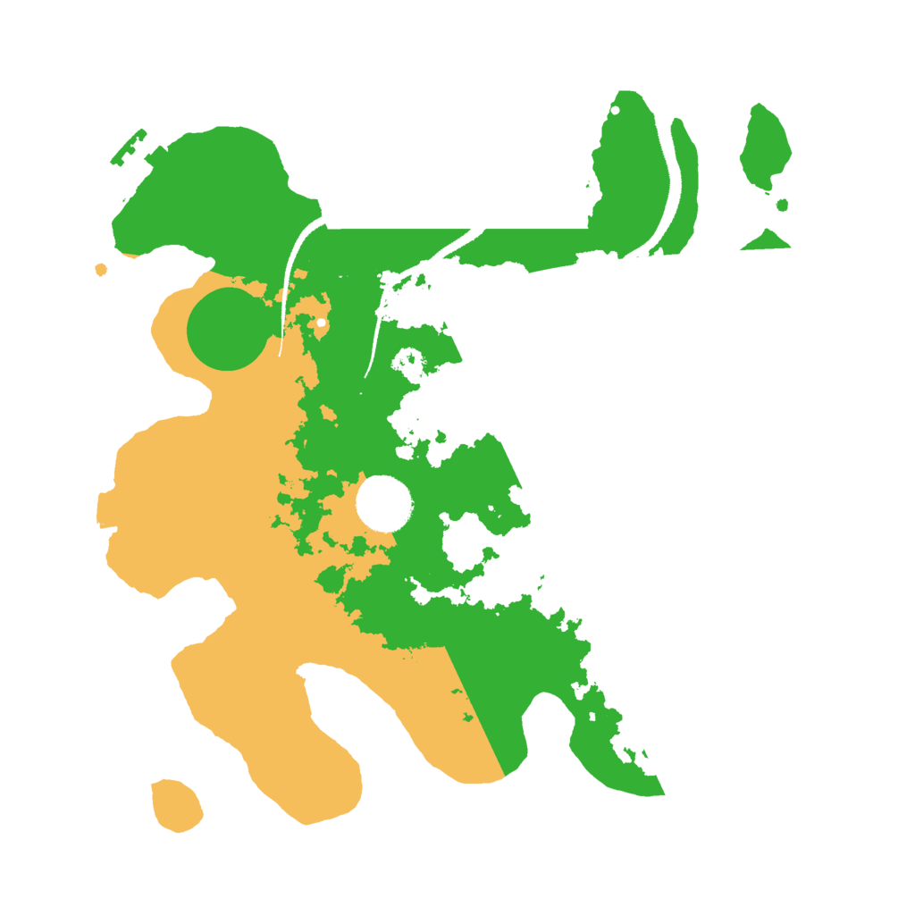 Biome Rust Map: Procedural Map, Size: 3000, Seed: 202427492