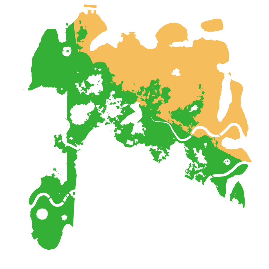 Biome Rust Map: Procedural Map, Size: 4250, Seed: 1314881866