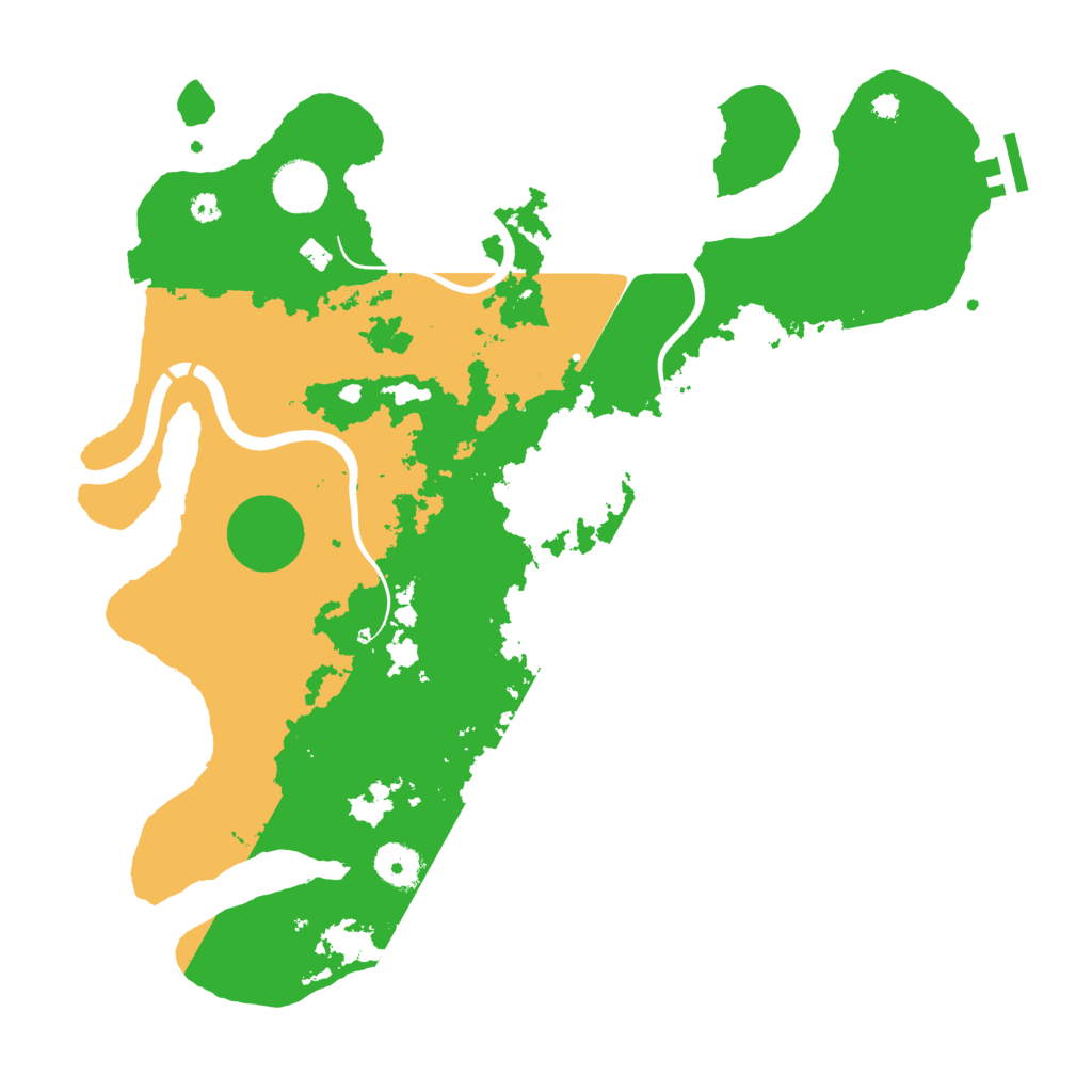 Biome Rust Map: Procedural Map, Size: 3750, Seed: 78