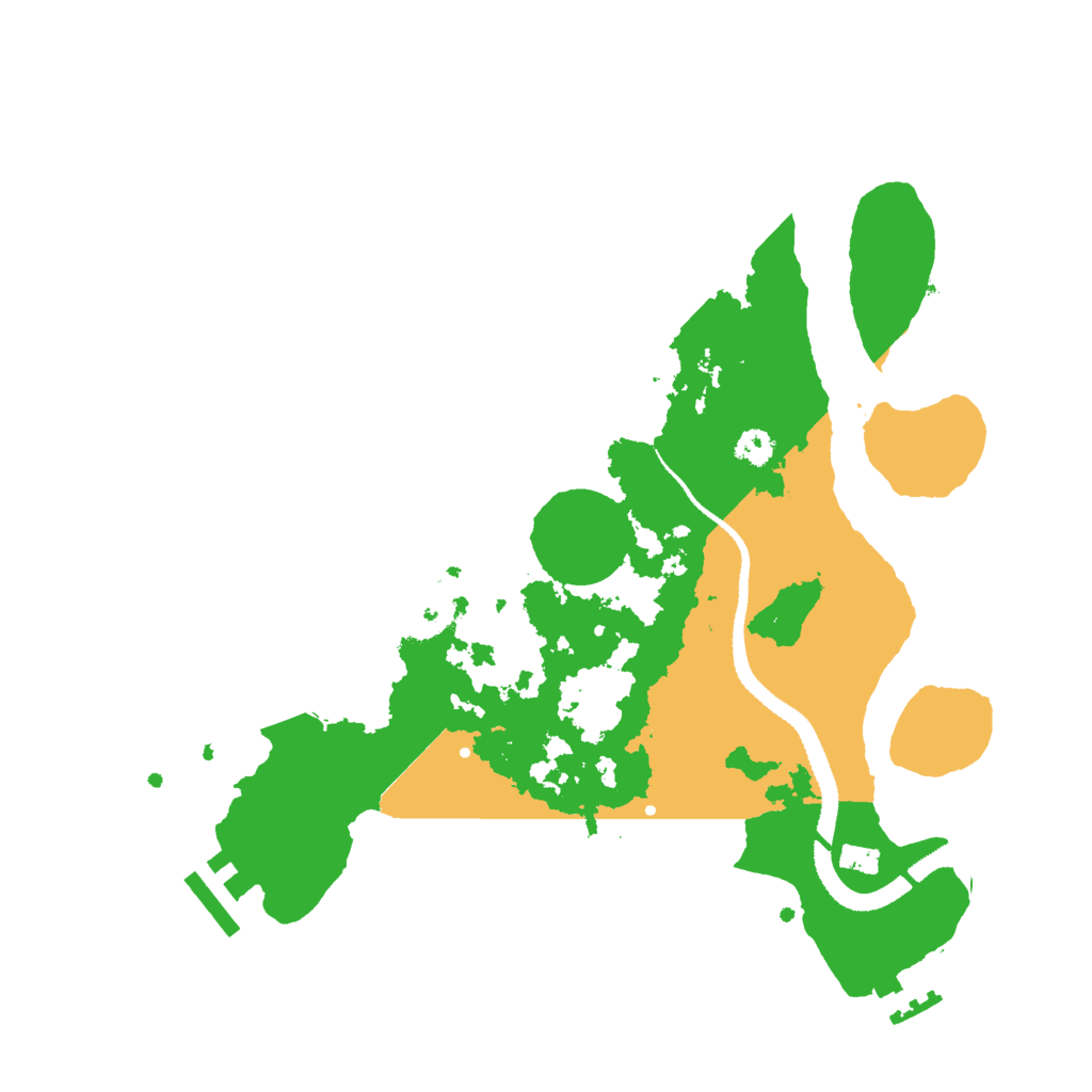 Biome Rust Map: Procedural Map, Size: 3000, Seed: 311773634