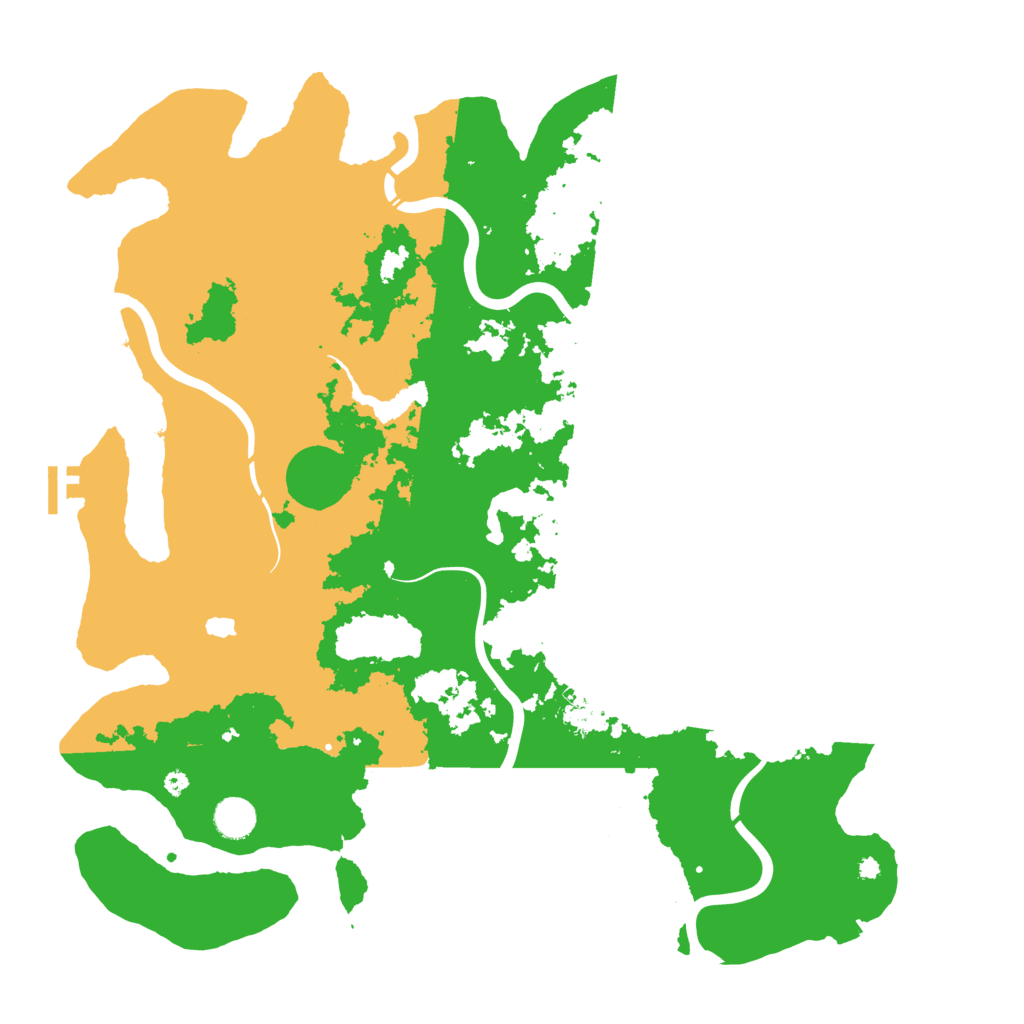 Biome Rust Map: Procedural Map, Size: 4300, Seed: 1121257269