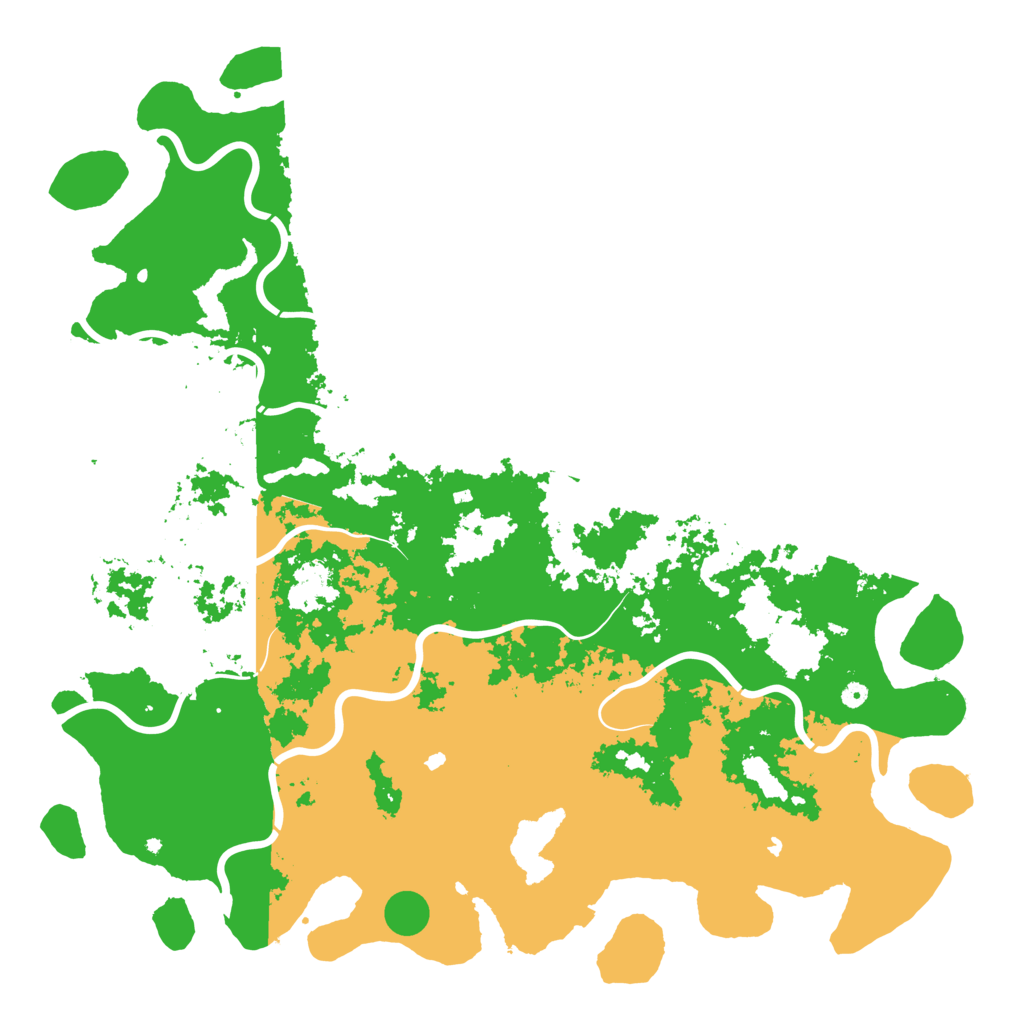 Biome Rust Map: Procedural Map, Size: 6000, Seed: 332866284