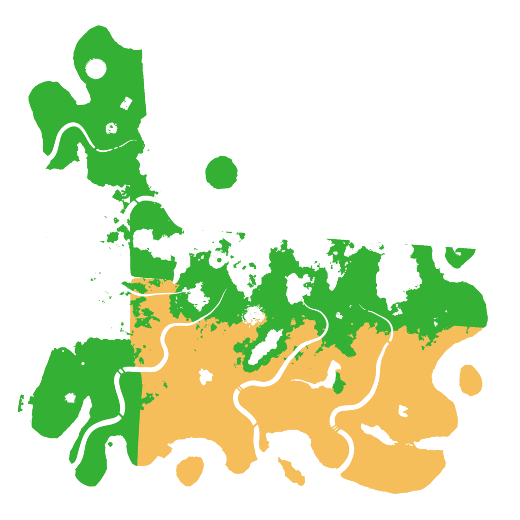 Biome Rust Map: Procedural Map, Size: 4500, Seed: 194823073