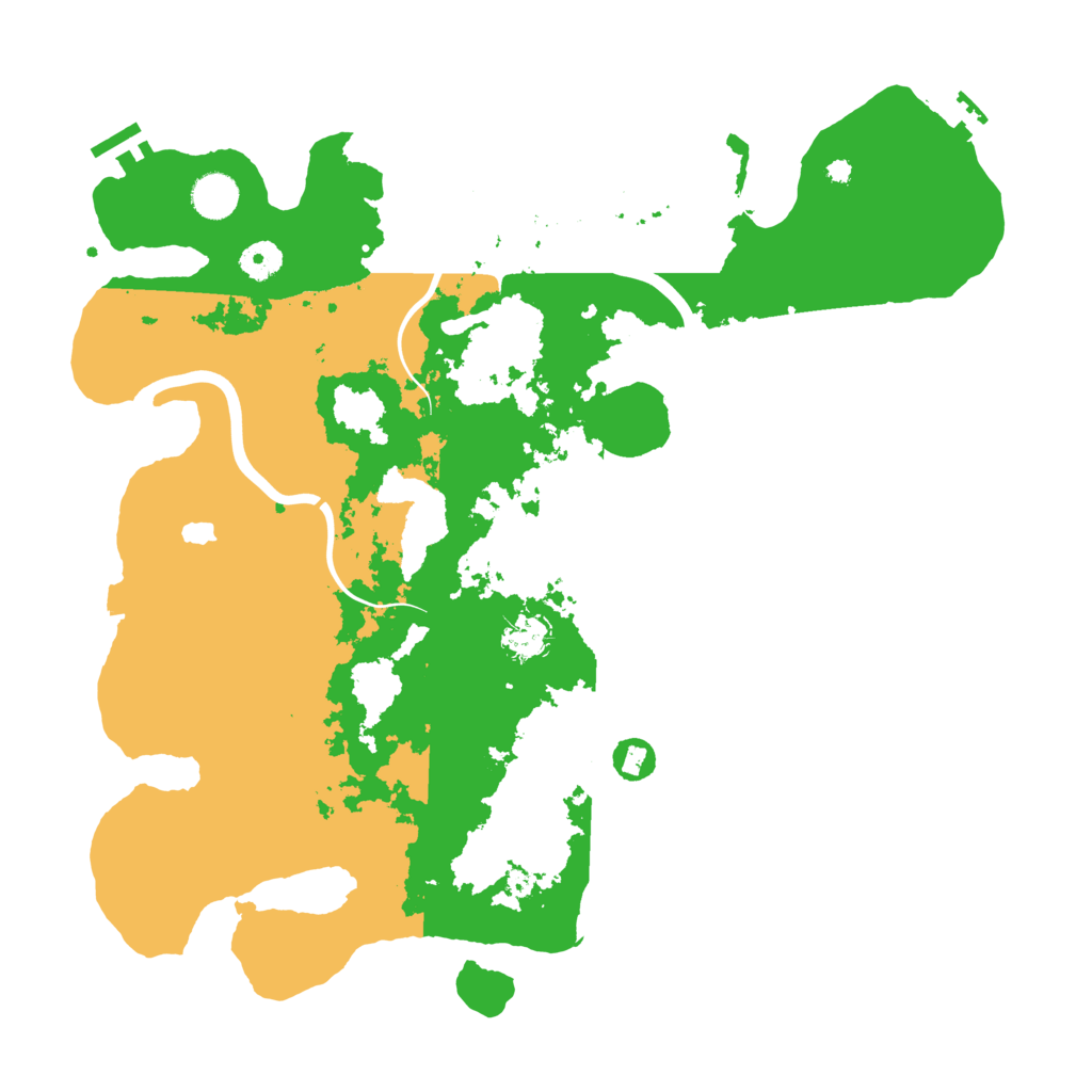 Biome Rust Map: Procedural Map, Size: 4123, Seed: 65436124