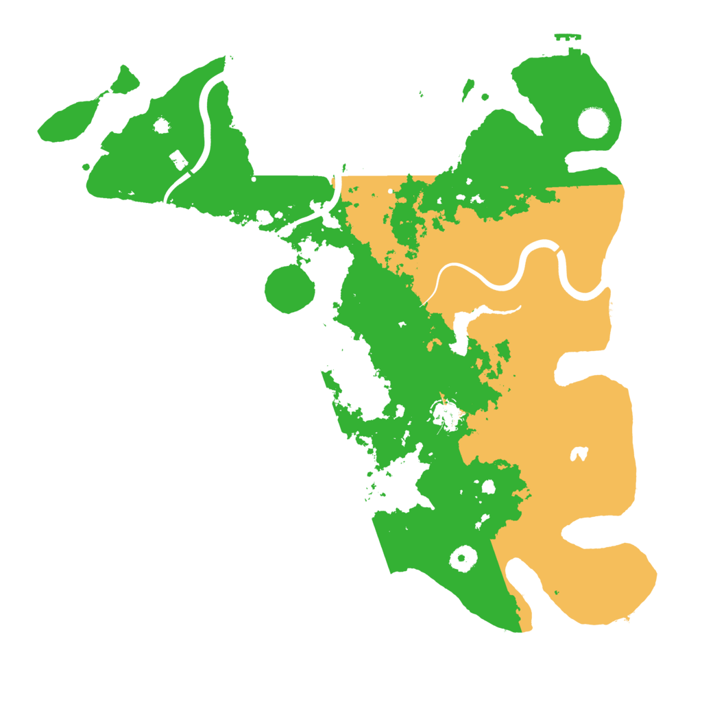 Biome Rust Map: Procedural Map, Size: 4000, Seed: 1760947724