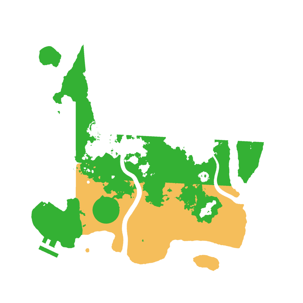Biome Rust Map: Procedural Map, Size: 3000, Seed: 114004