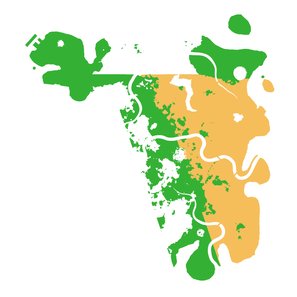 Biome Rust Map: Procedural Map, Size: 4000, Seed: 1510536603