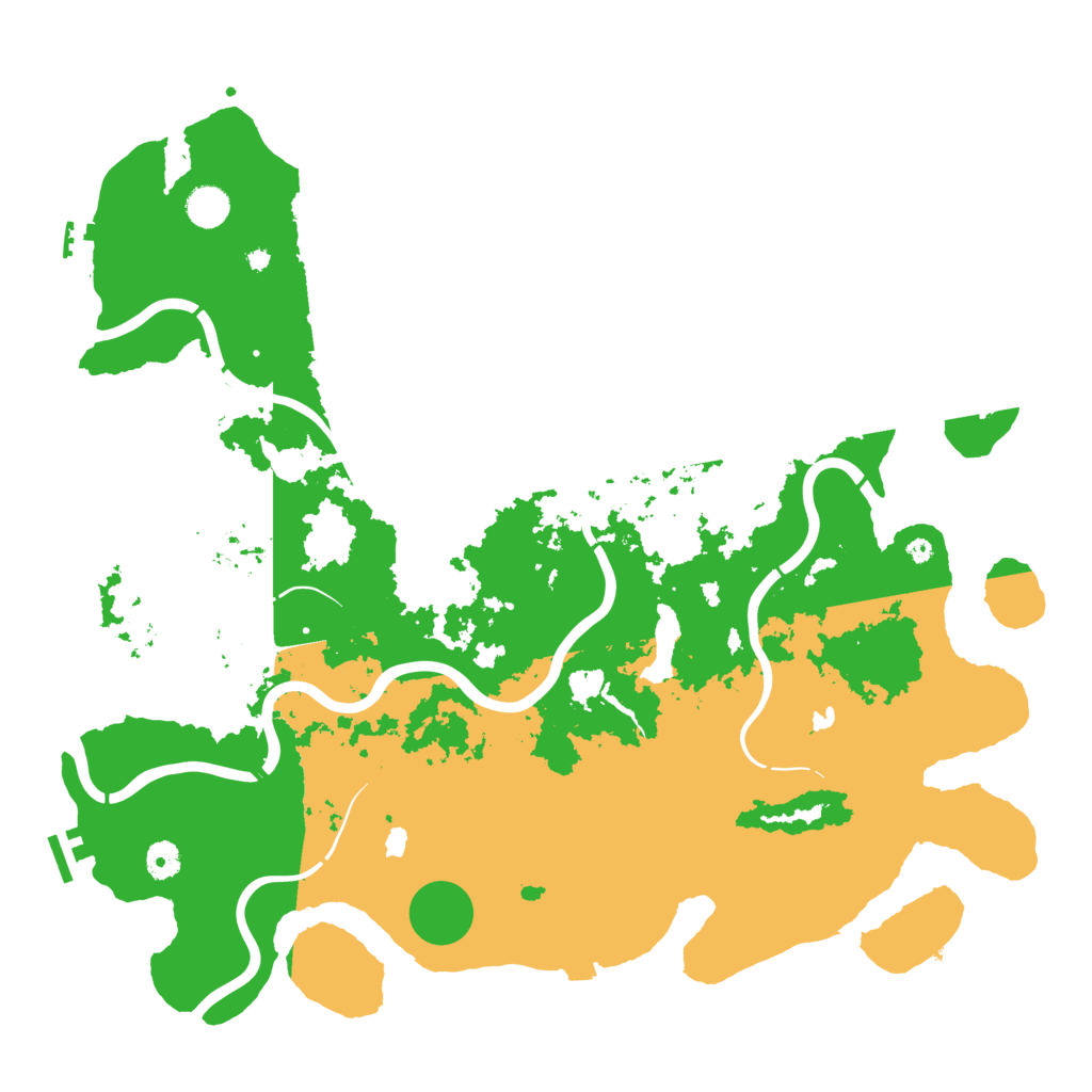 Biome Rust Map: Procedural Map, Size: 4500, Seed: 1816509466