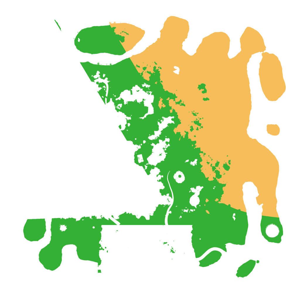 Biome Rust Map: Procedural Map, Size: 4000, Seed: 2469945
