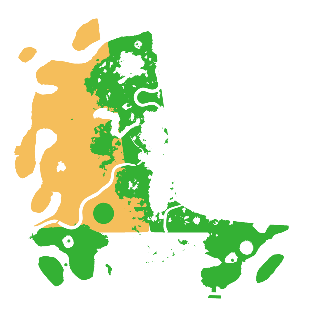 Biome Rust Map: Procedural Map, Size: 4000, Seed: 103316744