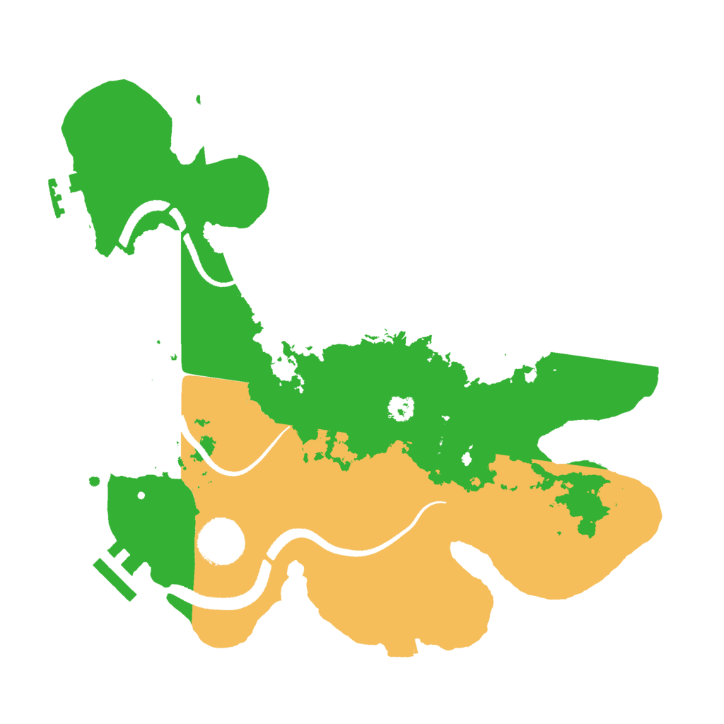 Biome Rust Map: Procedural Map, Size: 2800, Seed: 1248049442