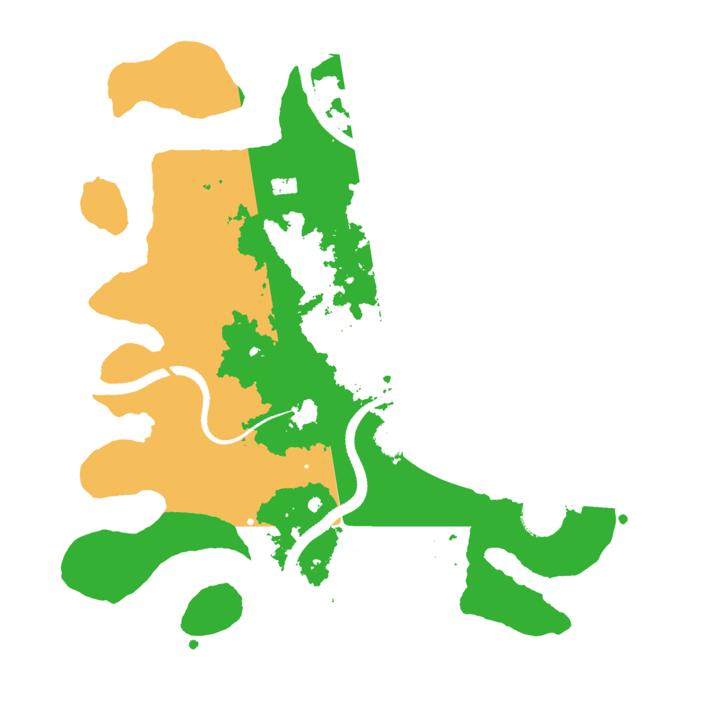 Biome Rust Map: Procedural Map, Size: 3000, Seed: 894120566