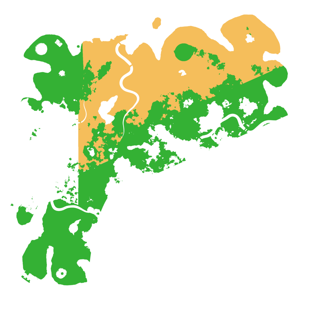 Biome Rust Map: Procedural Map, Size: 4650, Seed: 1545449219