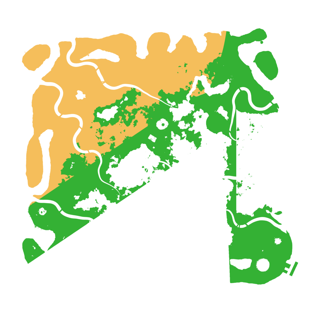 Biome Rust Map: Procedural Map, Size: 4250, Seed: 1886981466