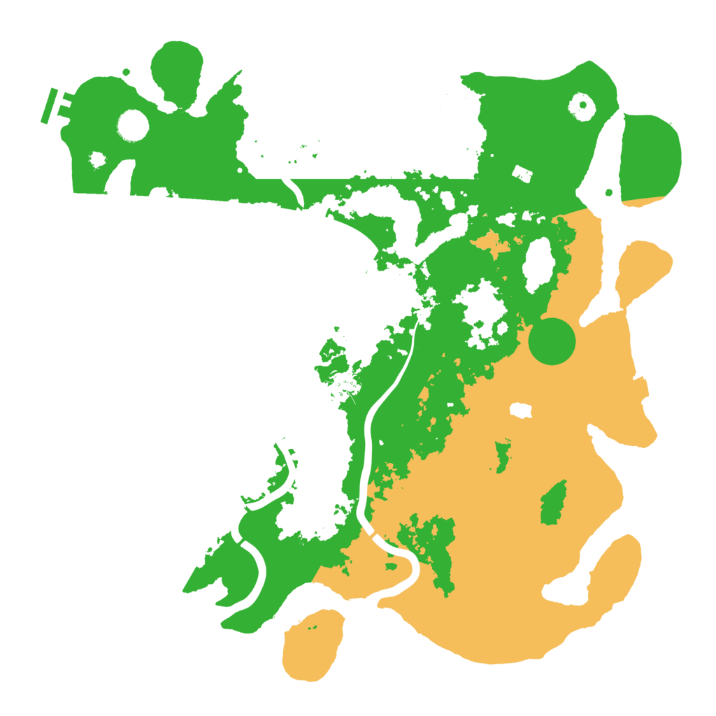 Biome Rust Map: Procedural Map, Size: 4000, Seed: 10114503