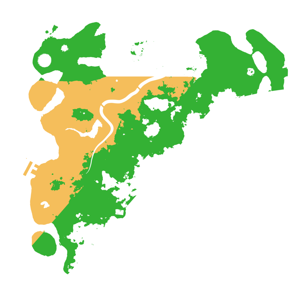 Biome Rust Map: Procedural Map, Size: 4000, Seed: 1901463681
