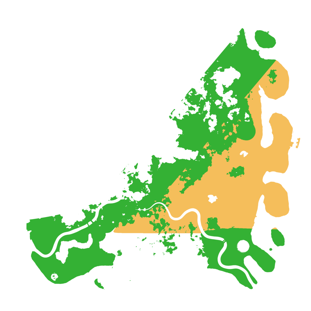 Biome Rust Map: Procedural Map, Size: 4500, Seed: 298831416