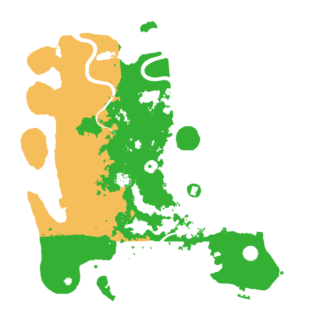 Biome Rust Map: Procedural Map, Size: 3750, Seed: 817303