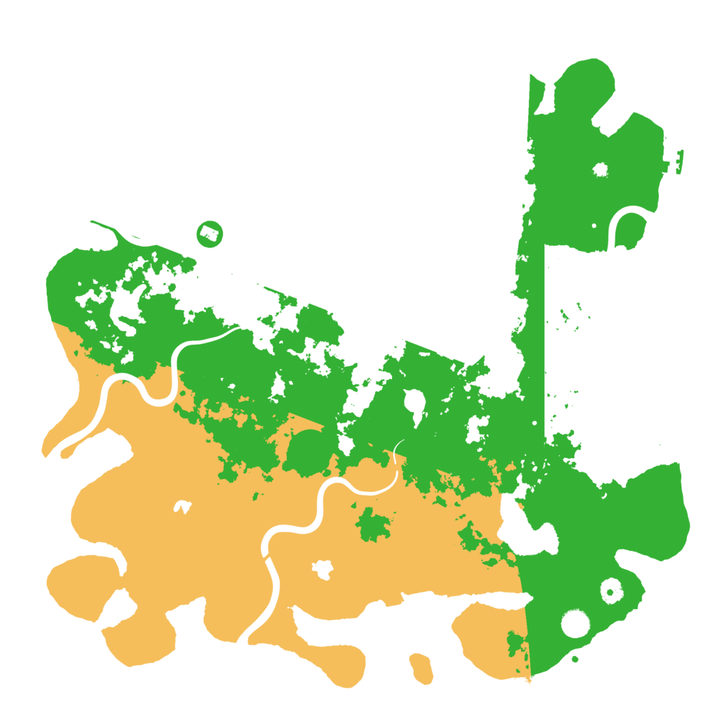 Biome Rust Map: Procedural Map, Size: 4500, Seed: 3066815