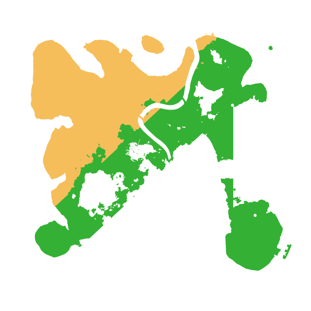 Biome Rust Map: Procedural Map, Size: 3000, Seed: 149725980