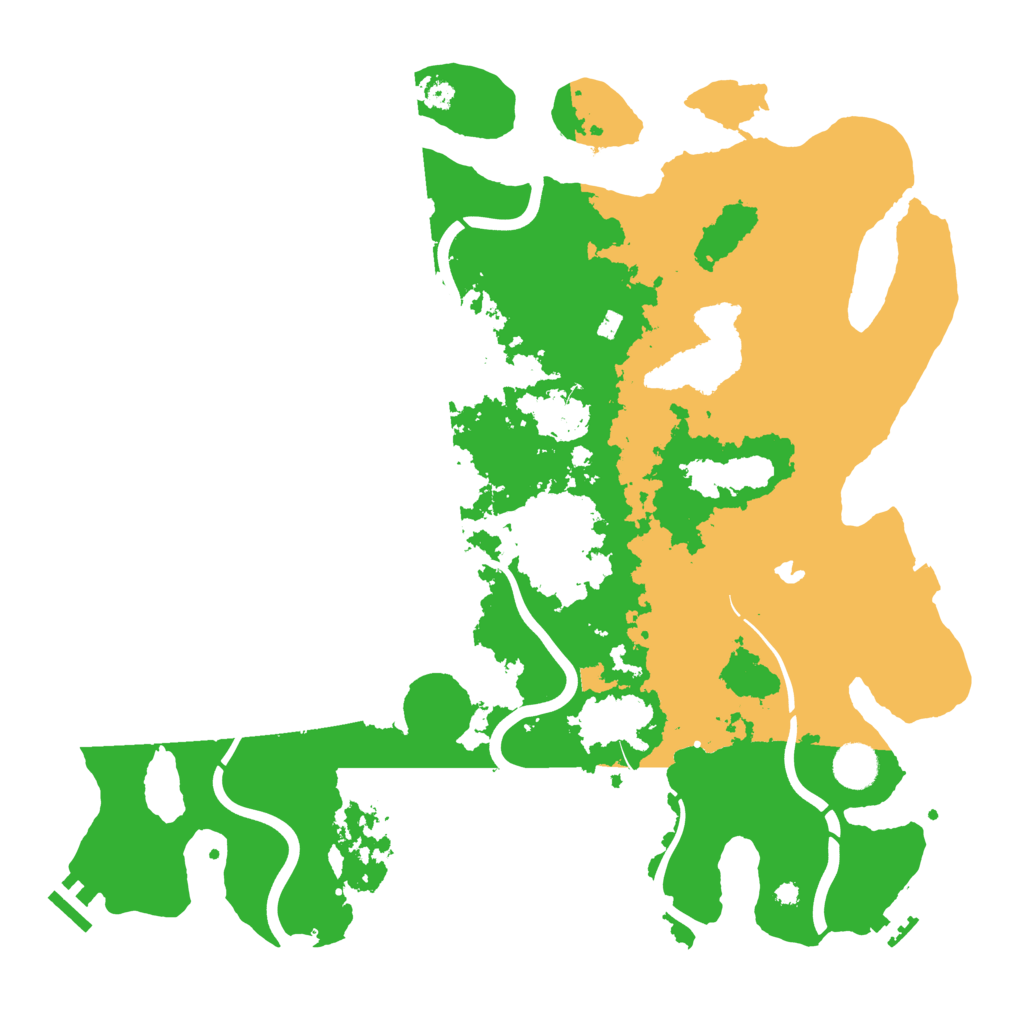 Biome Rust Map: Procedural Map, Size: 4000, Seed: 1045881822