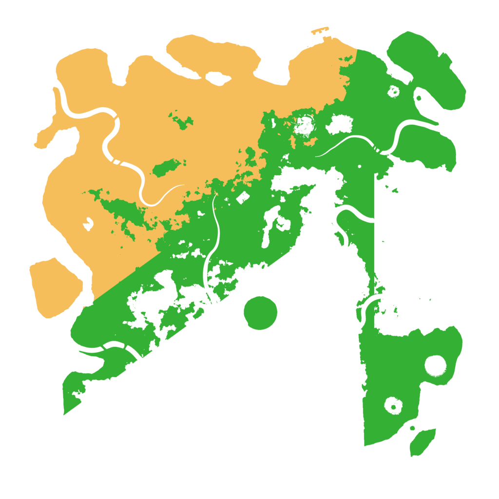 Biome Rust Map: Procedural Map, Size: 4250, Seed: 2121708428