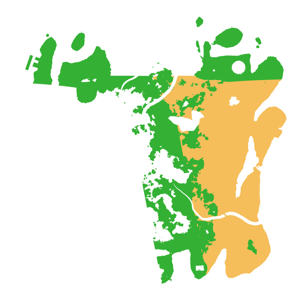 Biome Rust Map: Procedural Map, Size: 4000, Seed: 820690394