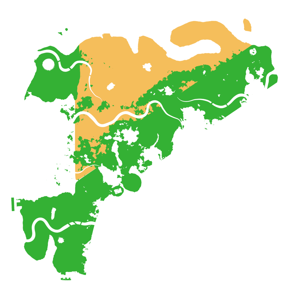 Biome Rust Map: Procedural Map, Size: 4500, Seed: 1952083955