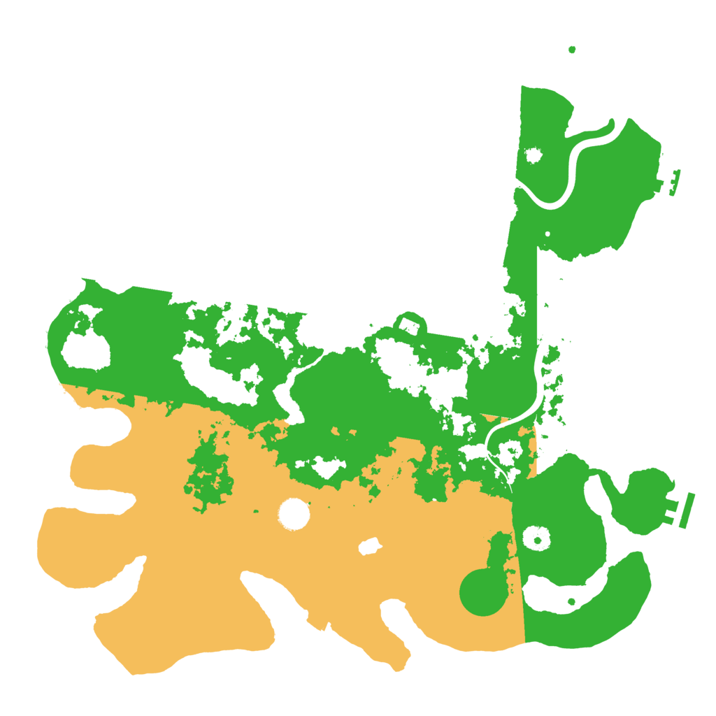 Biome Rust Map: Procedural Map, Size: 4000, Seed: 1377513401