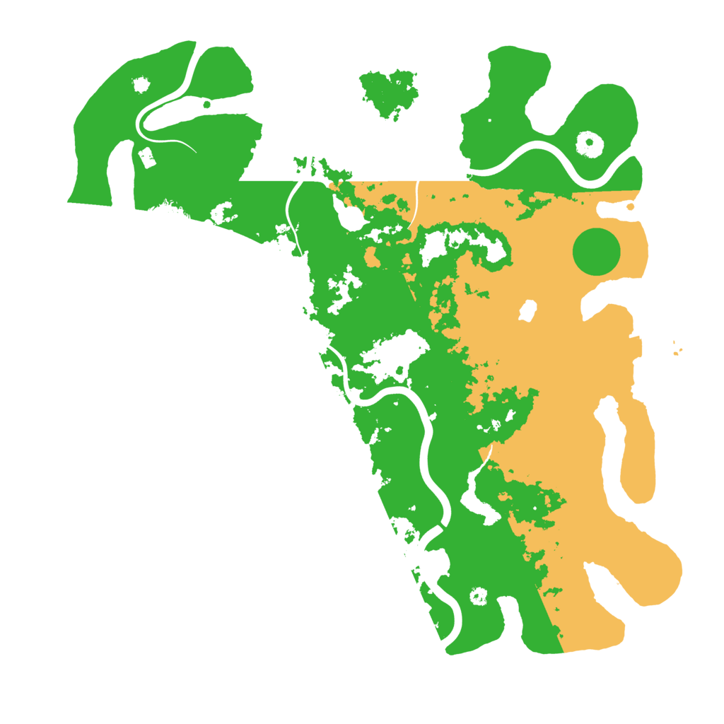 Biome Rust Map: Procedural Map, Size: 4000, Seed: 998202