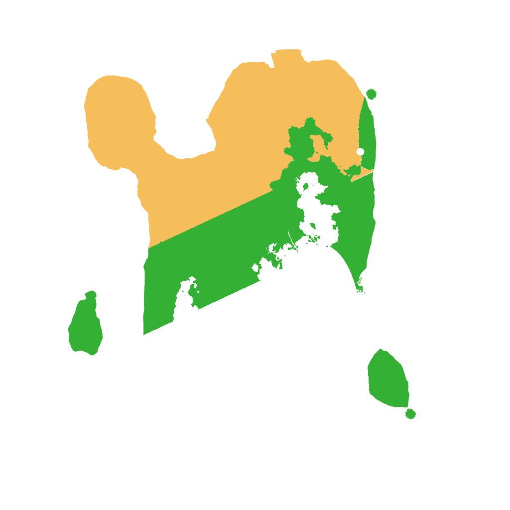 Biome Rust Map: Procedural Map, Size: 2000, Seed: 1183440835
