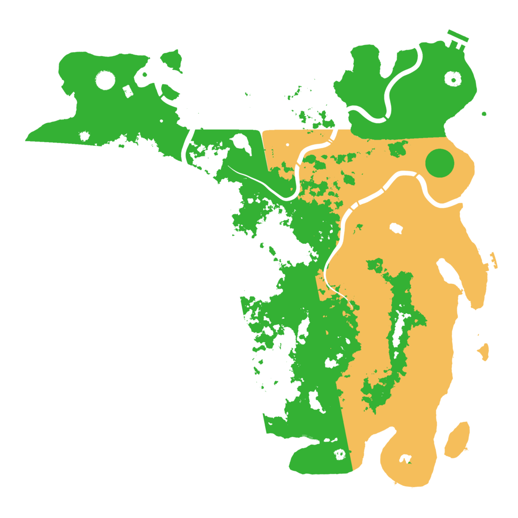 Biome Rust Map: Procedural Map, Size: 4750, Seed: 1825211301