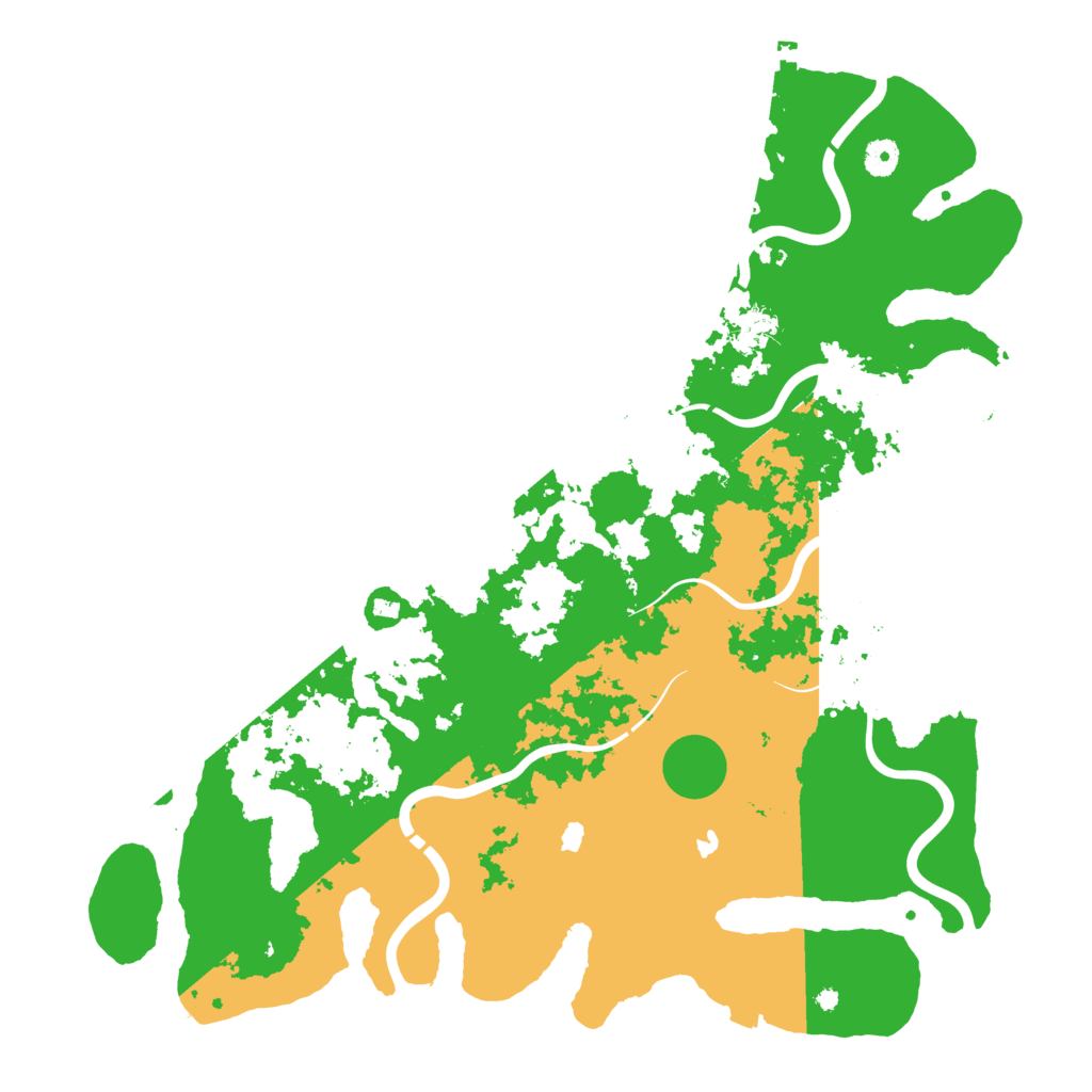 Biome Rust Map: Procedural Map, Size: 4500, Seed: 286707404