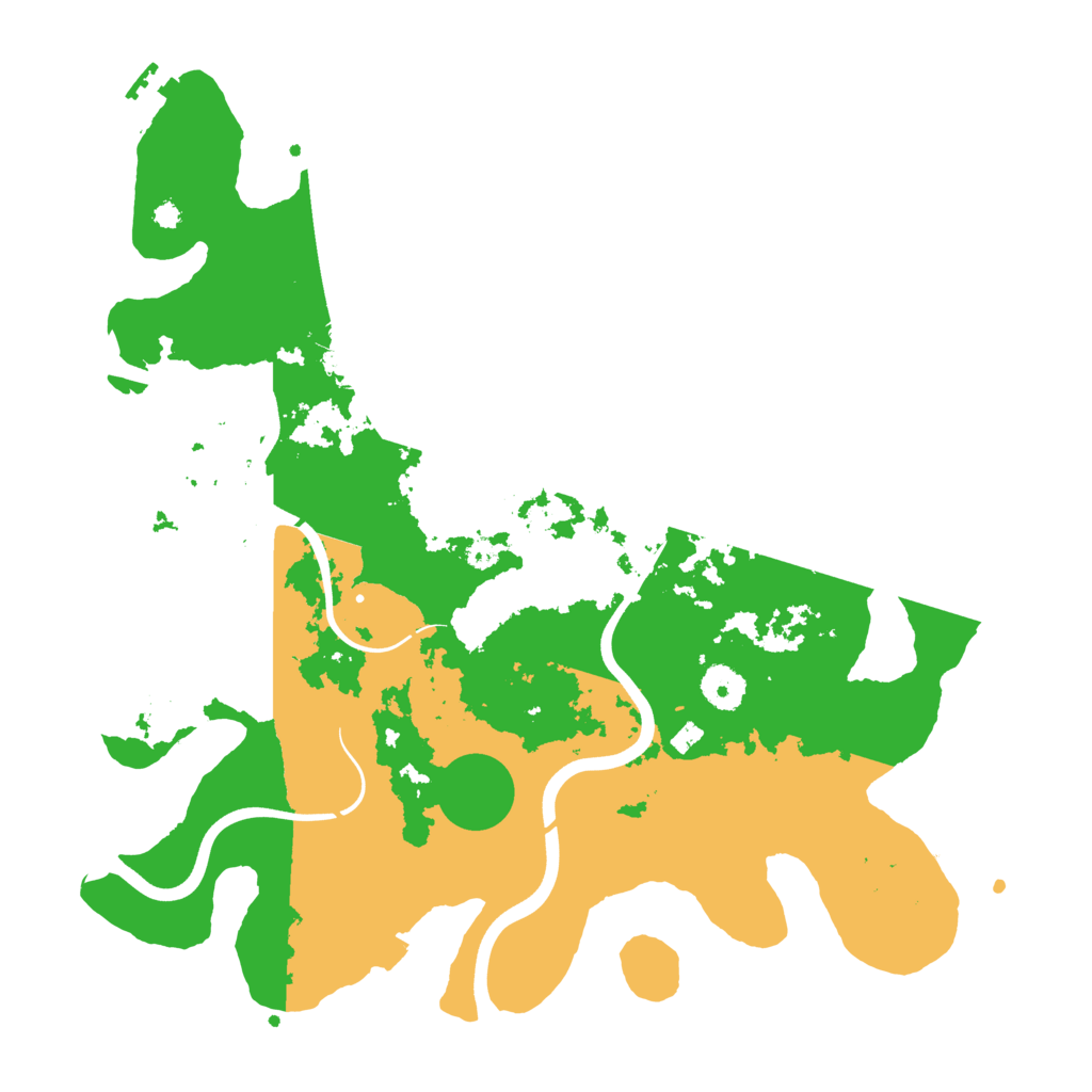 Biome Rust Map: Procedural Map, Size: 3750, Seed: 85263717