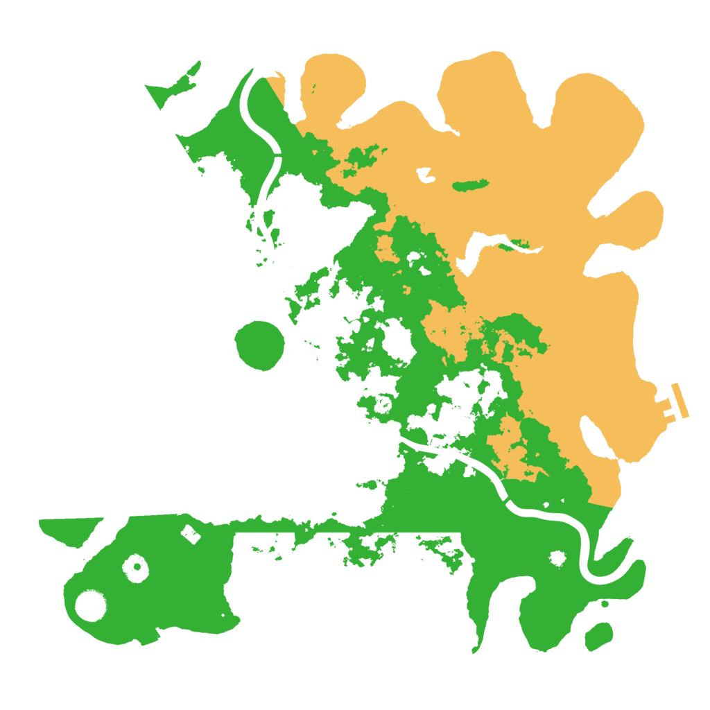 Biome Rust Map: Procedural Map, Size: 4000, Seed: 209