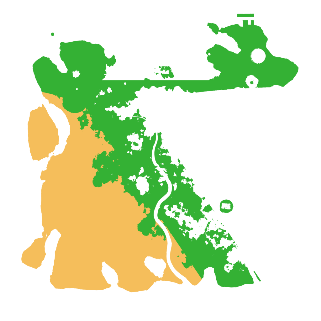 Biome Rust Map: Procedural Map, Size: 3850, Seed: 1791059411