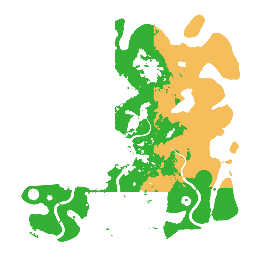 Biome Rust Map: Procedural Map, Size: 4000, Seed: 150850139