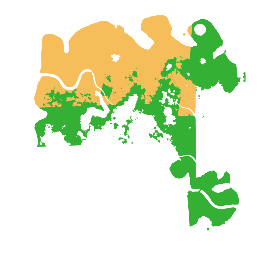 Biome Rust Map: Procedural Map, Size: 4000, Seed: 351327890