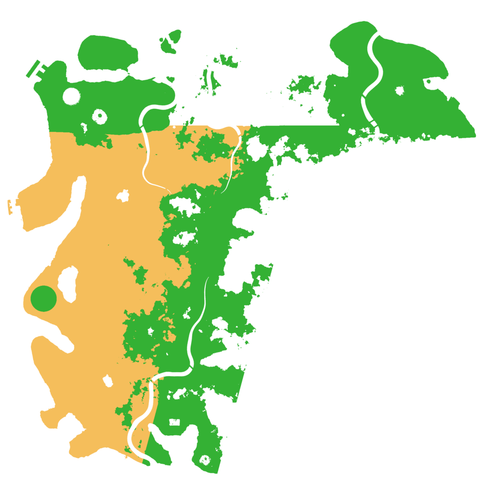 Biome Rust Map: Procedural Map, Size: 5095, Seed: 14